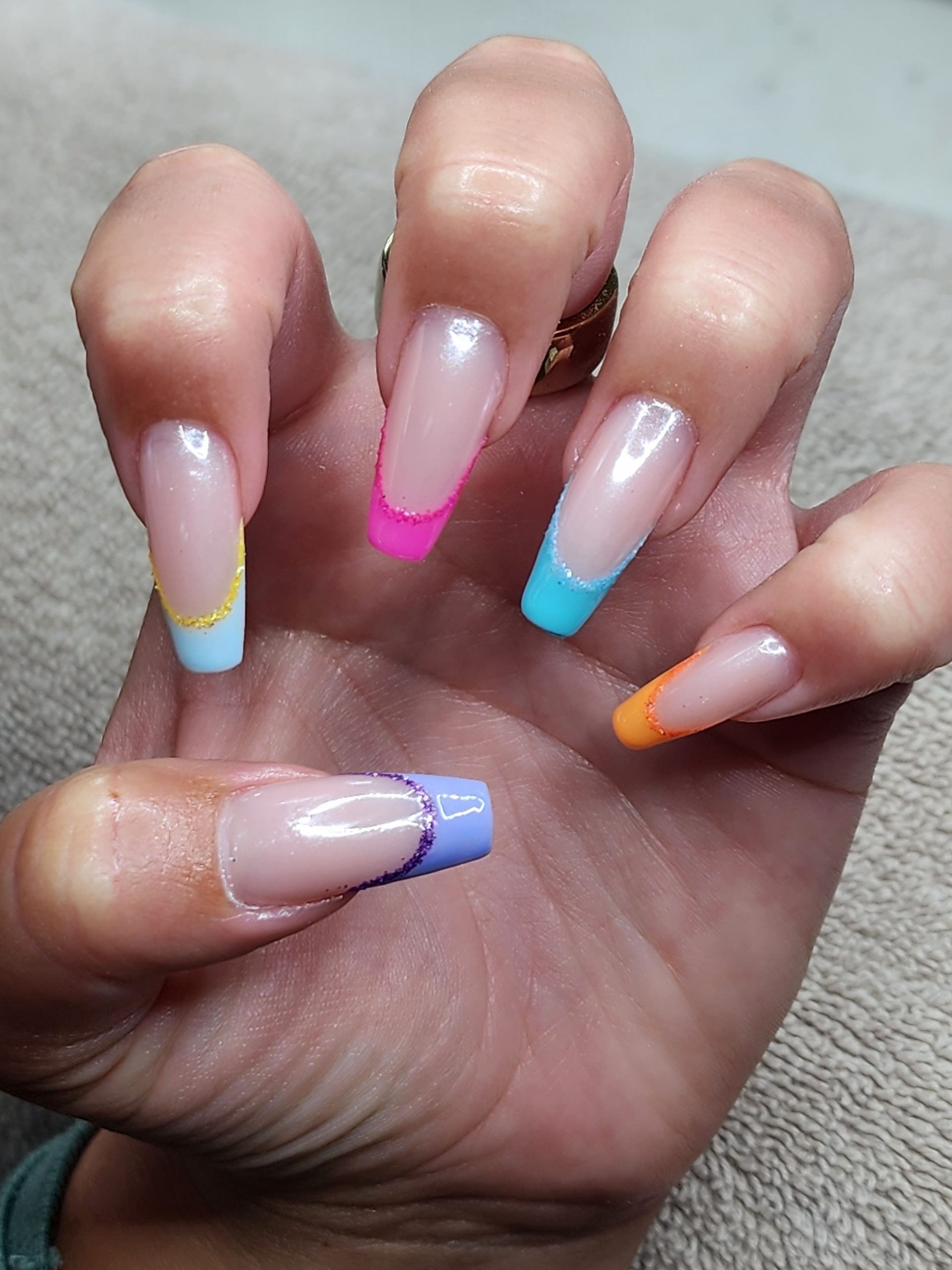 Beauty - Russian Manicure + Extensions with Polygel/Hard gel + Gel Color